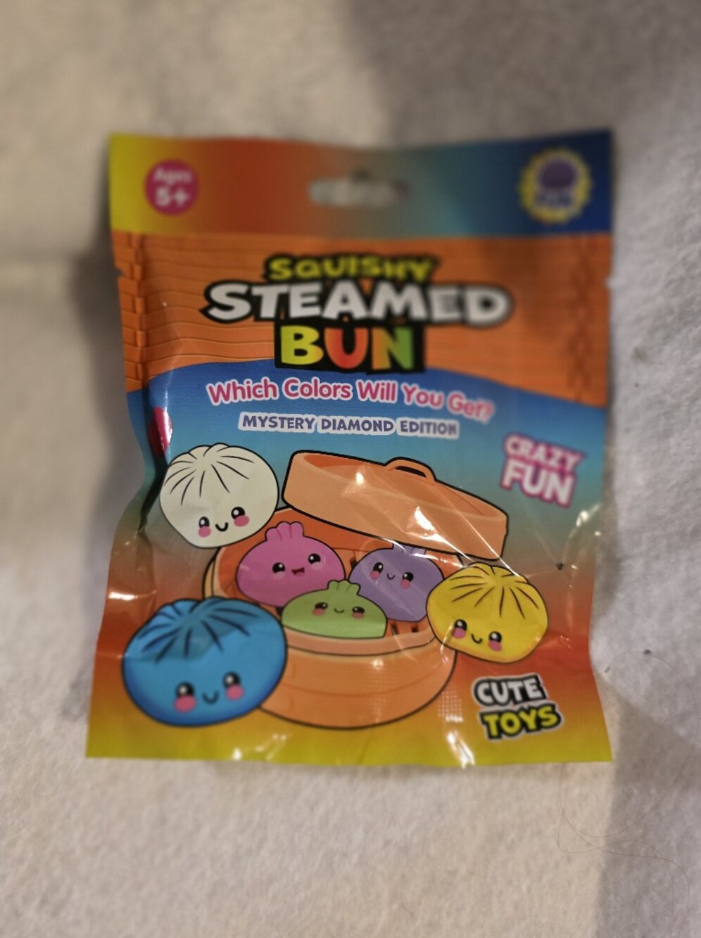 Steamed Bun Squeezable Kids Blind Bag Toy